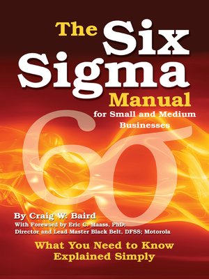 cover image of The Six Sigma Manual for Small and Medium Businesses